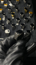Midnight Onyx Signet Ring